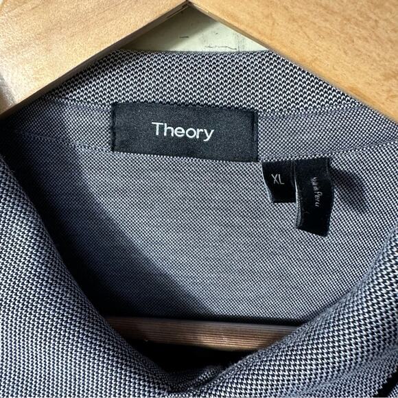 Theory Grey Men's Polo Size XL - Picture 5 of 6